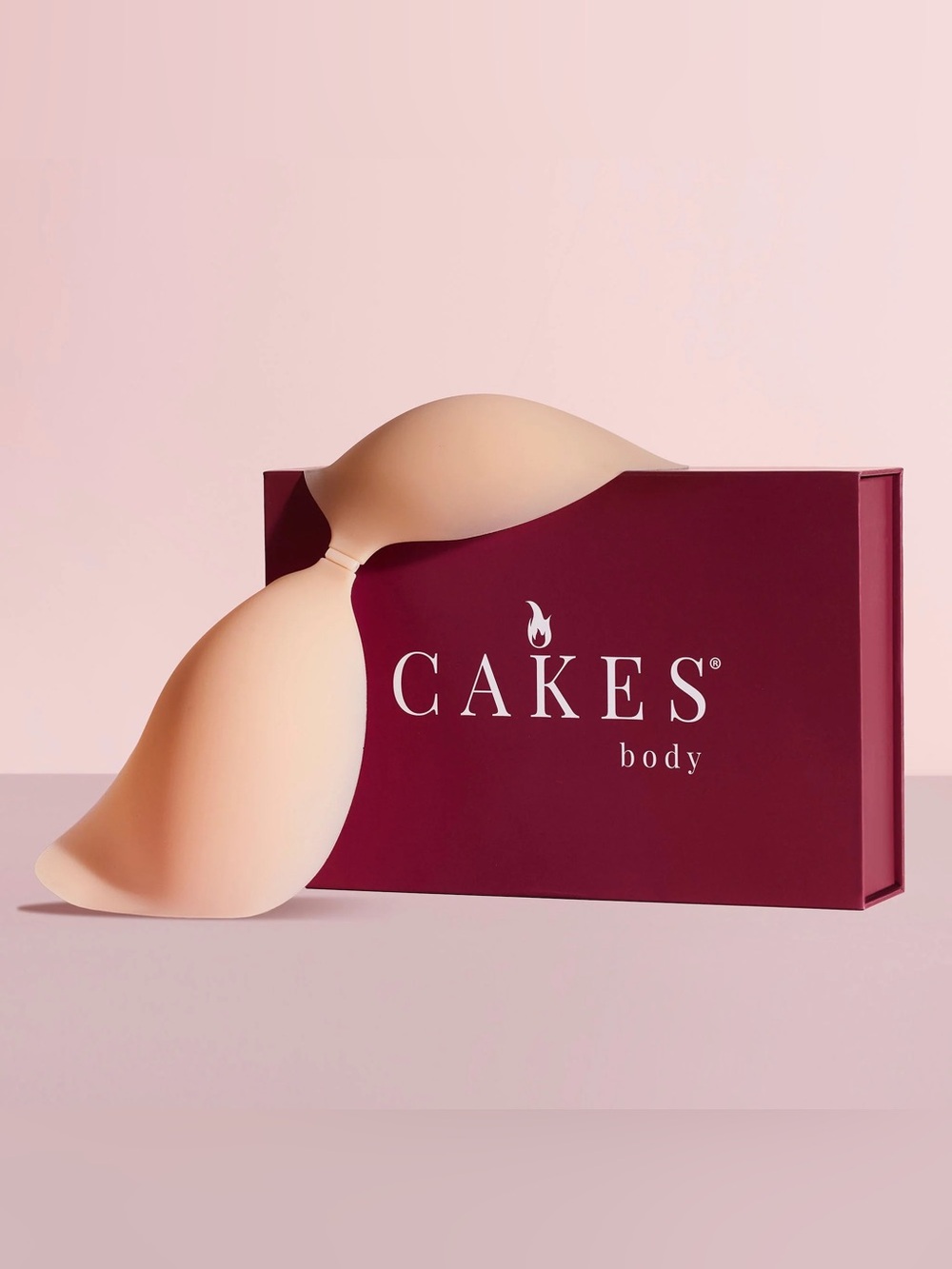 Cakes Body “Cleavage Bra” nude sculpting sticky bra (medium)